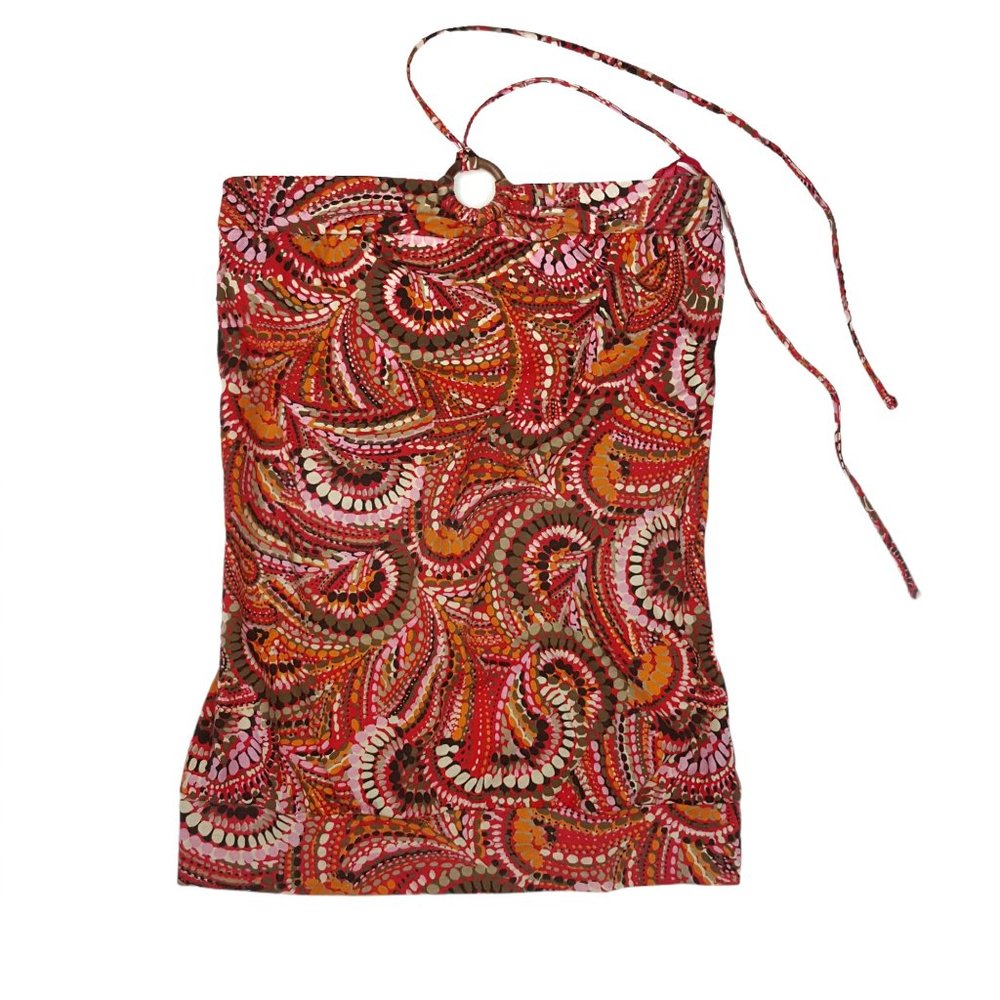 Gap Paisley Print Halter Tank Top Size XS